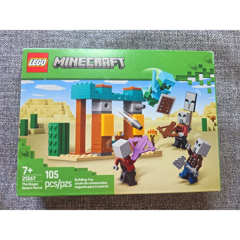 Lego Minecraft # 21267 ~ THE ILLAGER DESERT PATROL ~ New - Picture 1 of 6